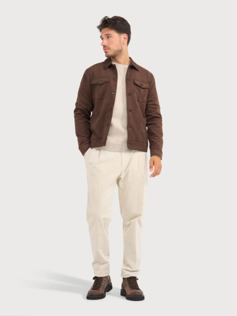 Blue Indus Blue Industry Milano W25-M42 Overshirt – Brown