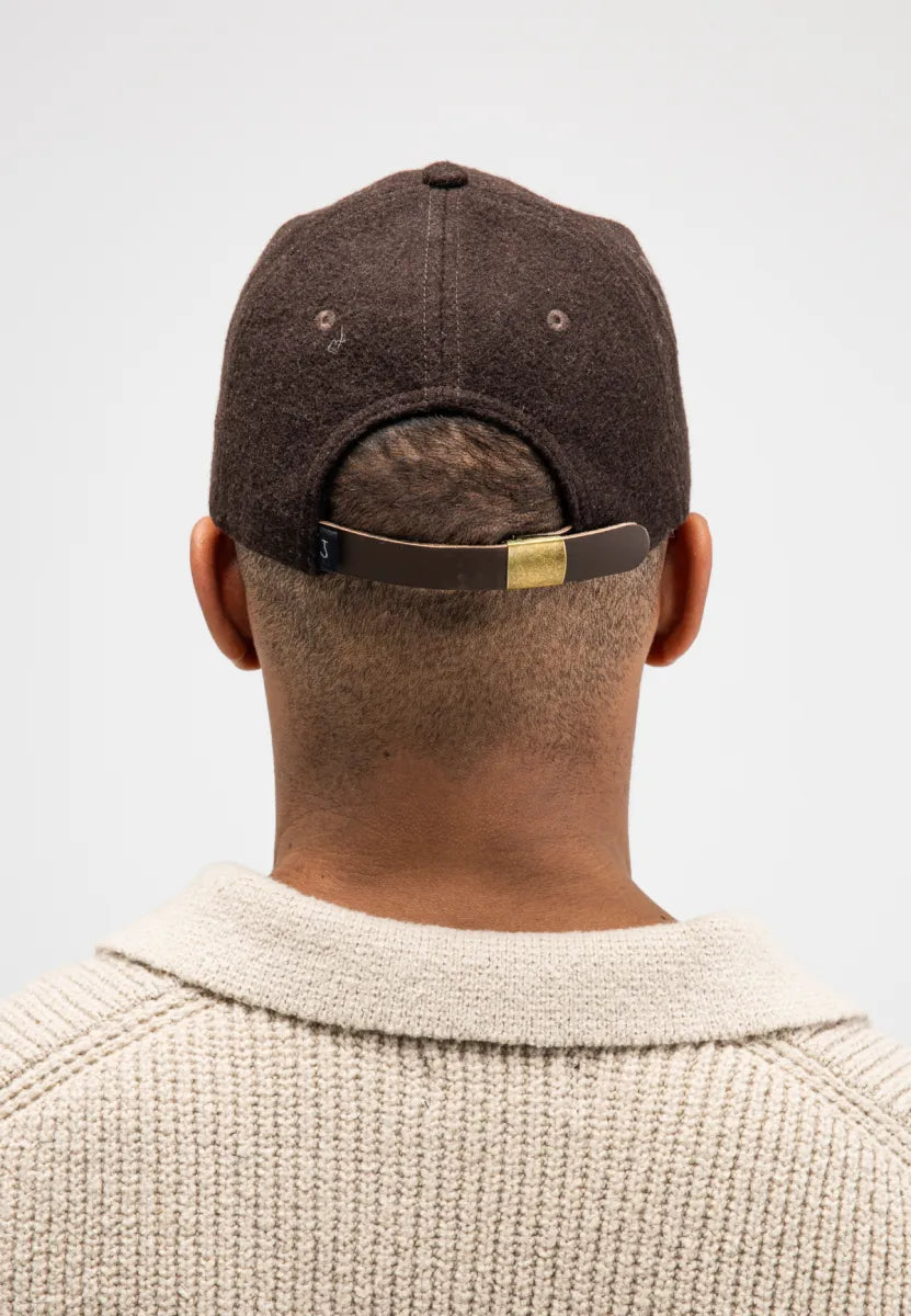 Butcher of Butcher of Blue Prime Cut Wool Cap – Dark Brown