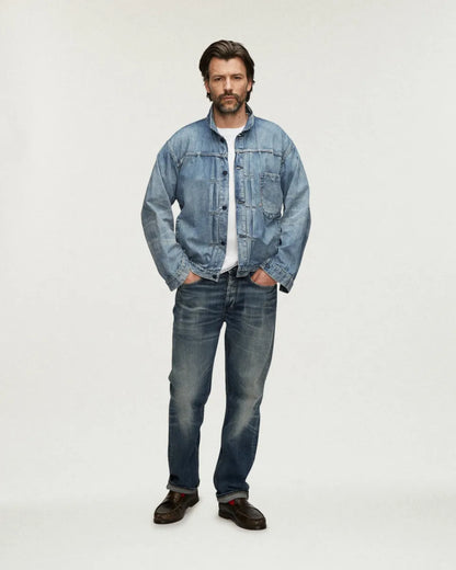 Den Ham Denham Ridge Travis jeans – blauw