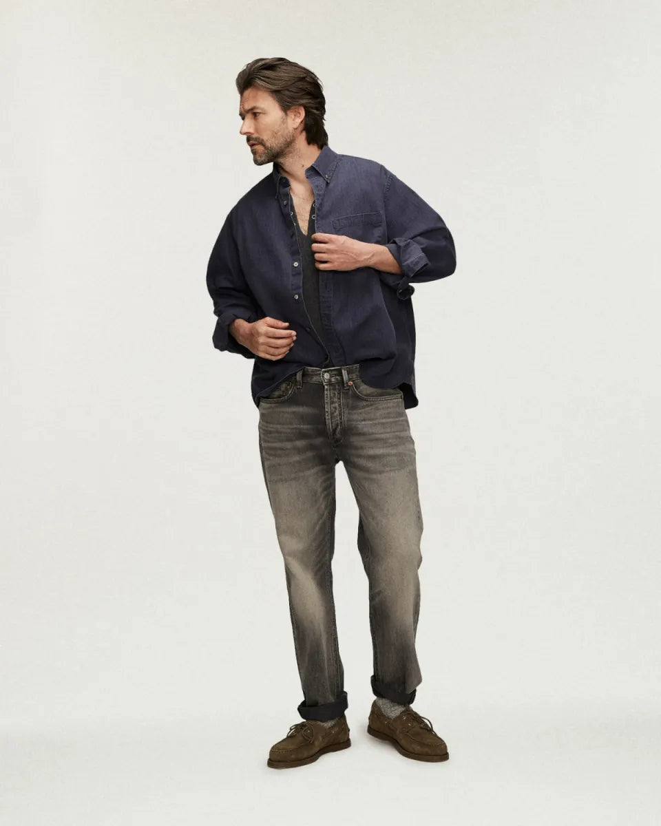 Den Ham Denham Ridge Hunter Jeans – Mid Grey