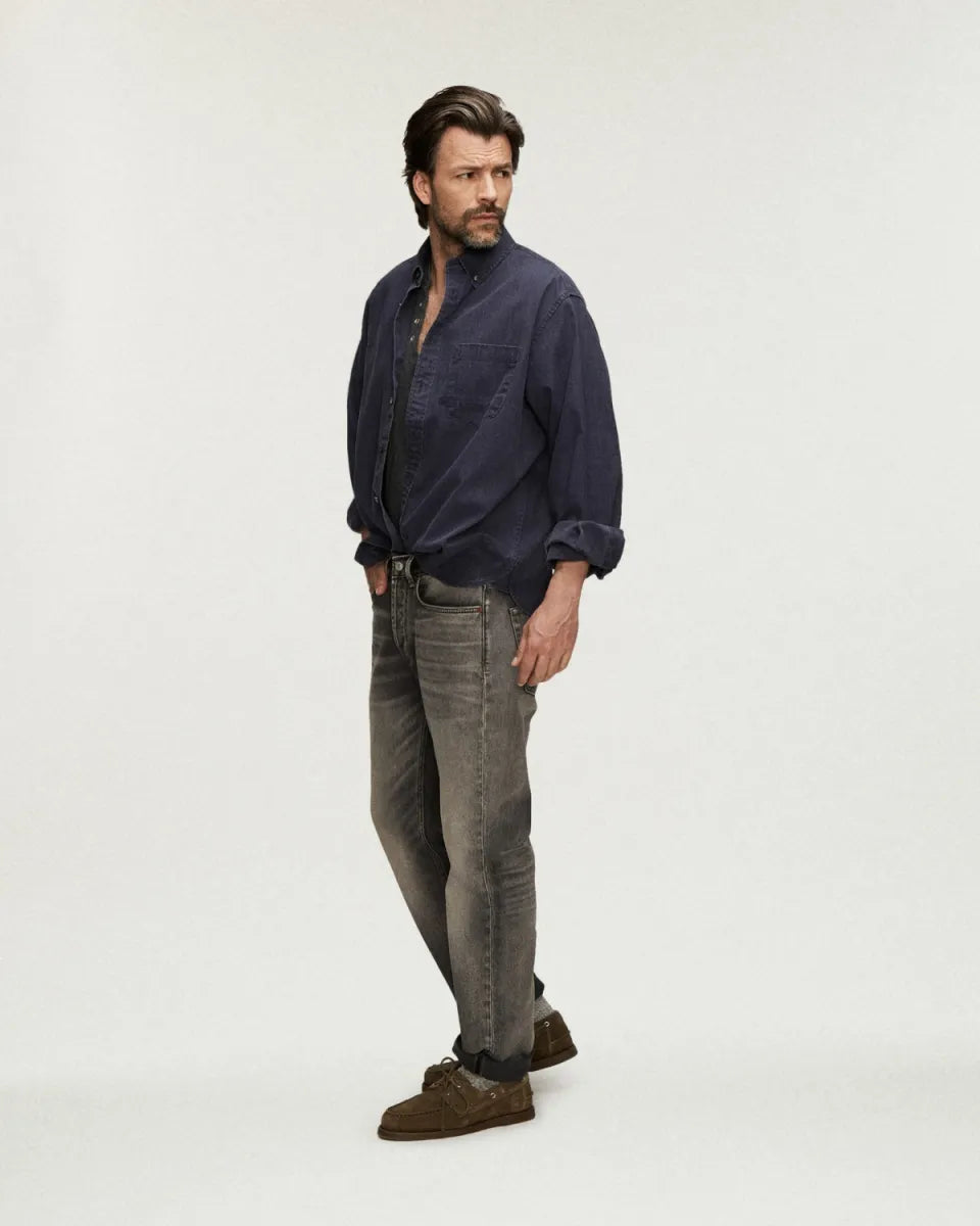 Den Ham Denham Ridge Hunter Jeans – Mid Grey