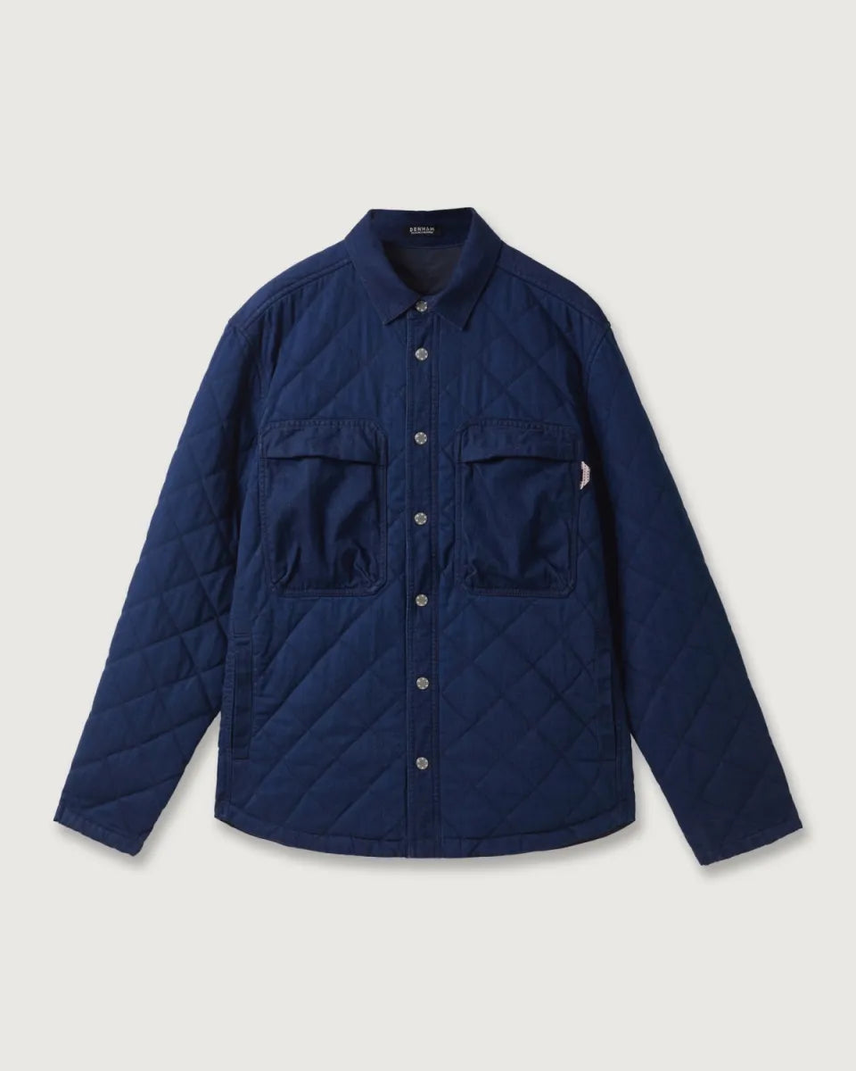 Den Ham Denham Samuel Shirt Jacket COT – Indigo