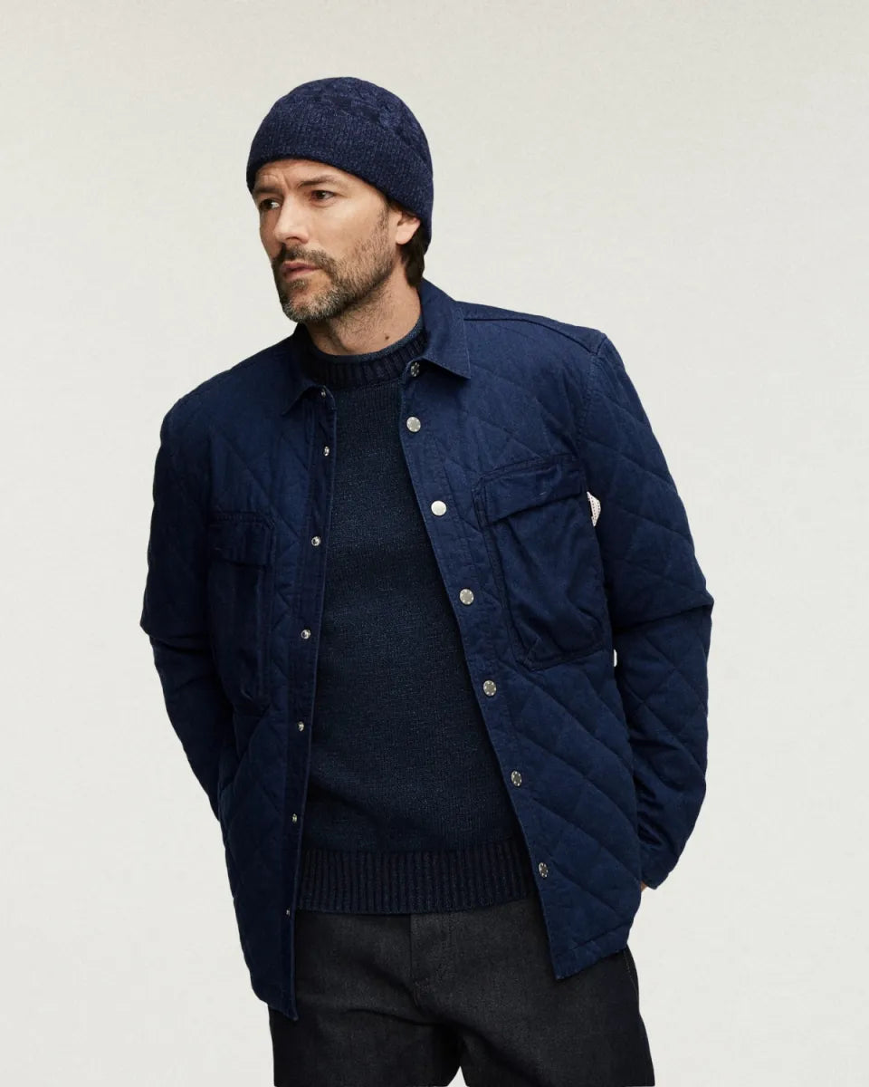 Den Ham Denham Samuel Shirt Jacket COT – Indigo