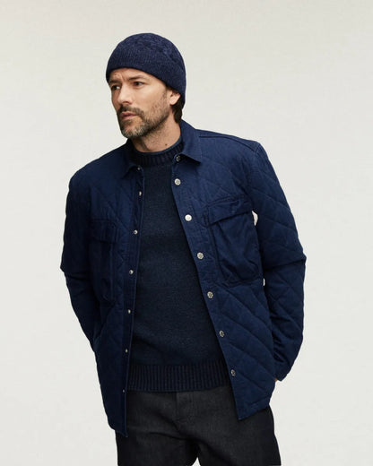 Den Ham Denham Samuel Shirt Jacket COT – Indigo