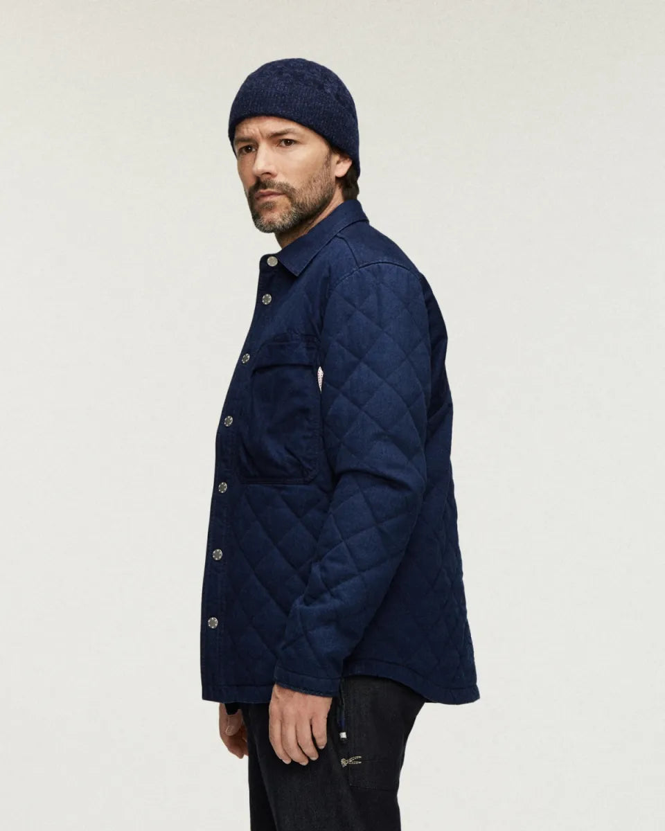 Den Ham Denham Samuel Shirt Jacket COT – Indigo