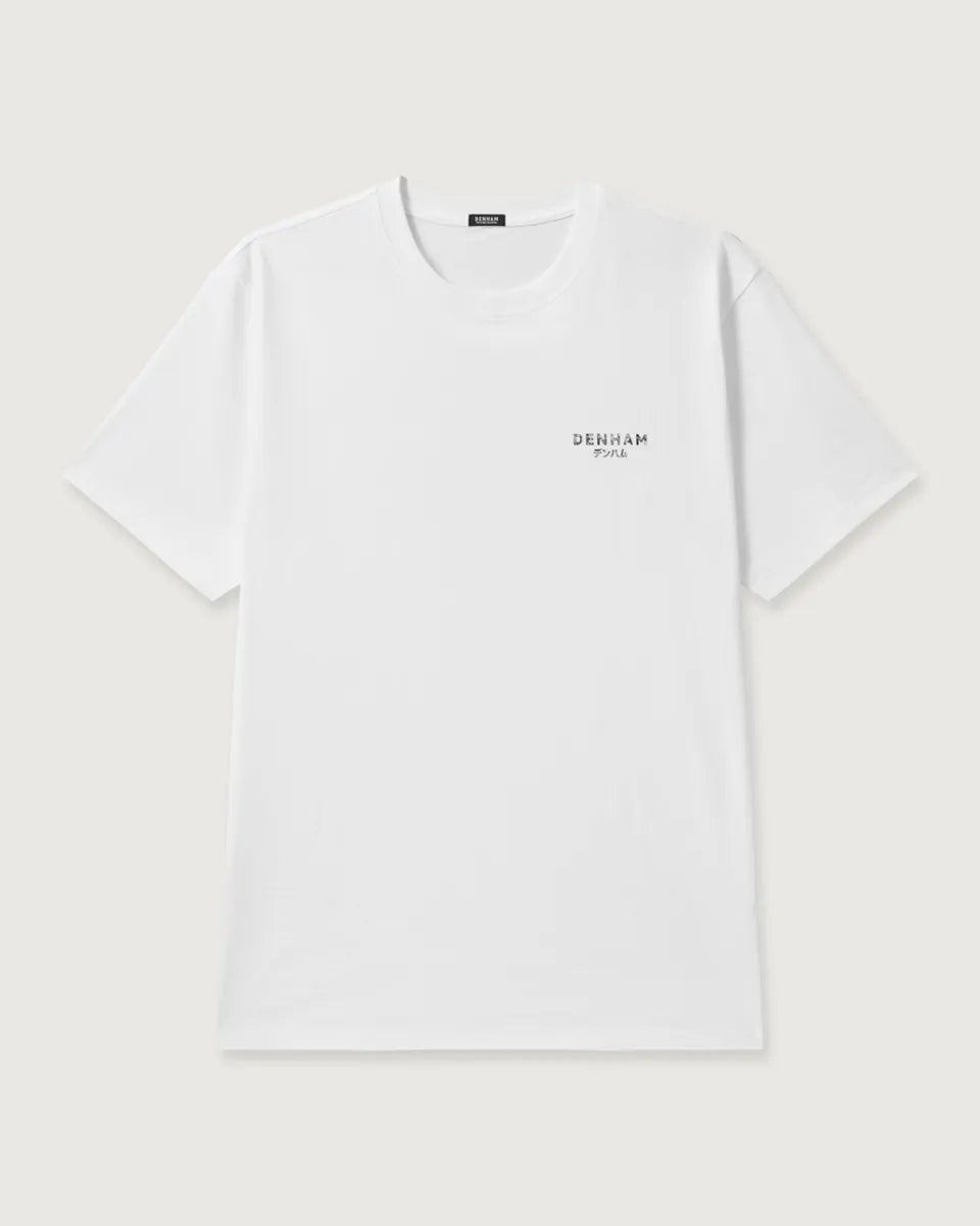 Den Ham Denham Jean Tee – Wit