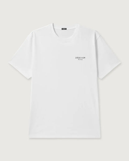 Den Ham Denham Jean Tee – Wit