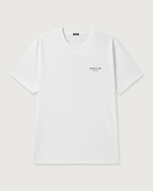 Den Ham Denham Jean Tee – Wit