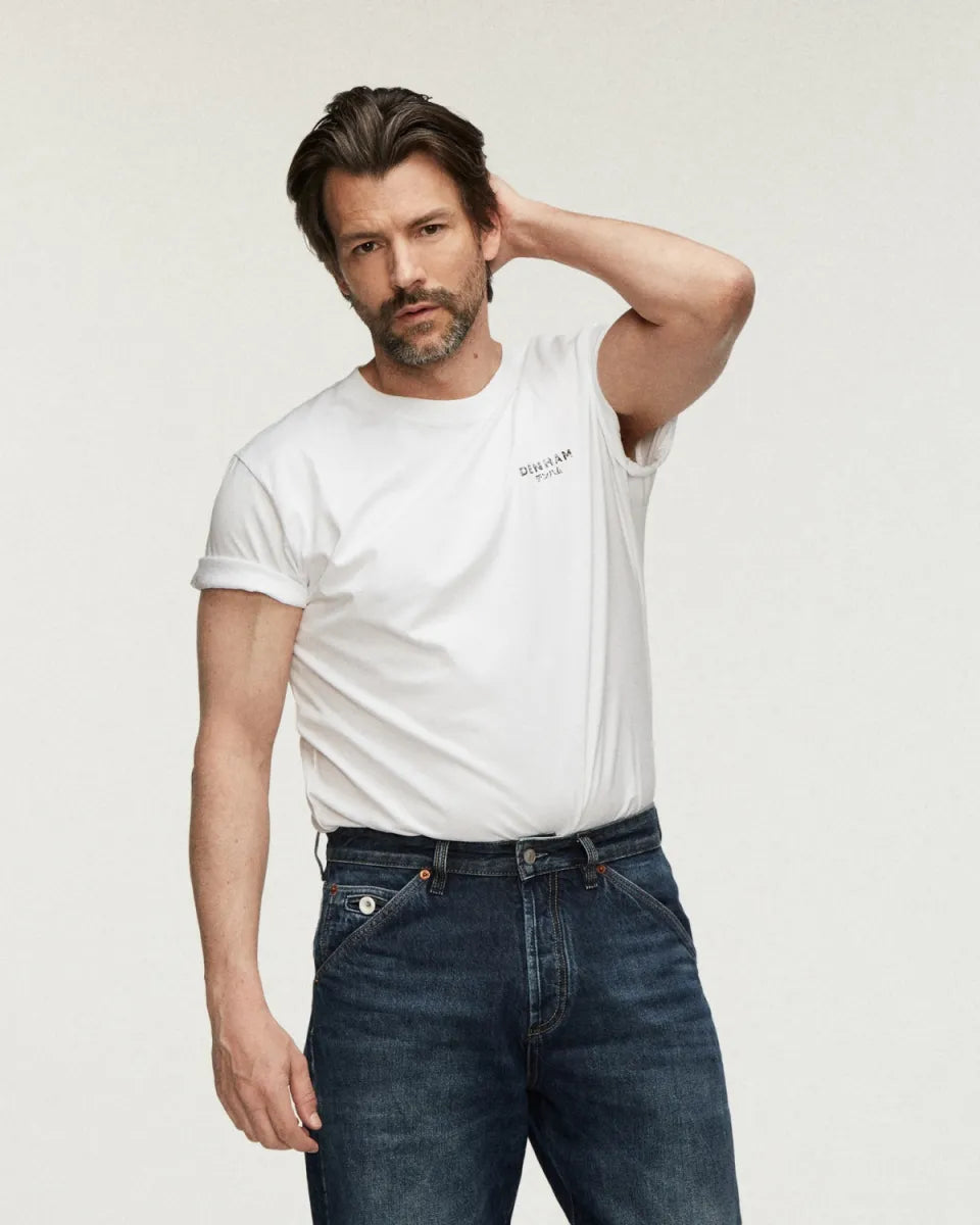 Den Ham Denham Jean Tee – Wit