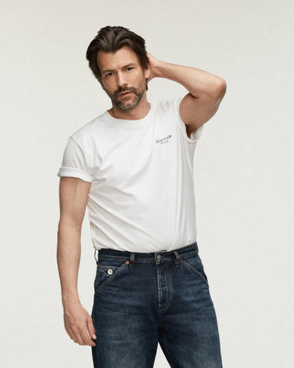 Den Ham Denham Jean Tee – Wit