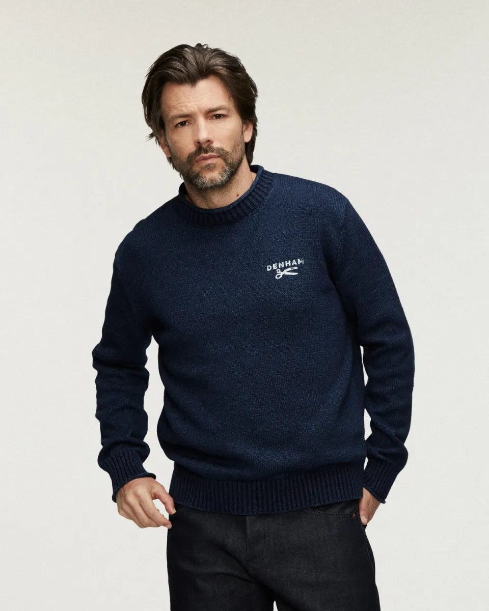 Den Ham Denham Regal Knit – Blauw