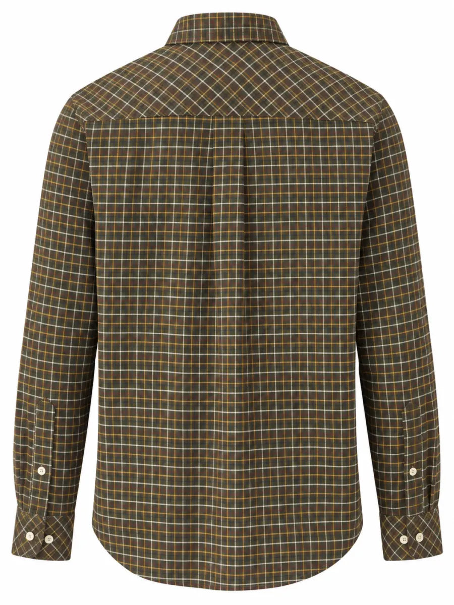 Barbour Barbour Alderwood Regular Fit Tattersall overhemd – olive