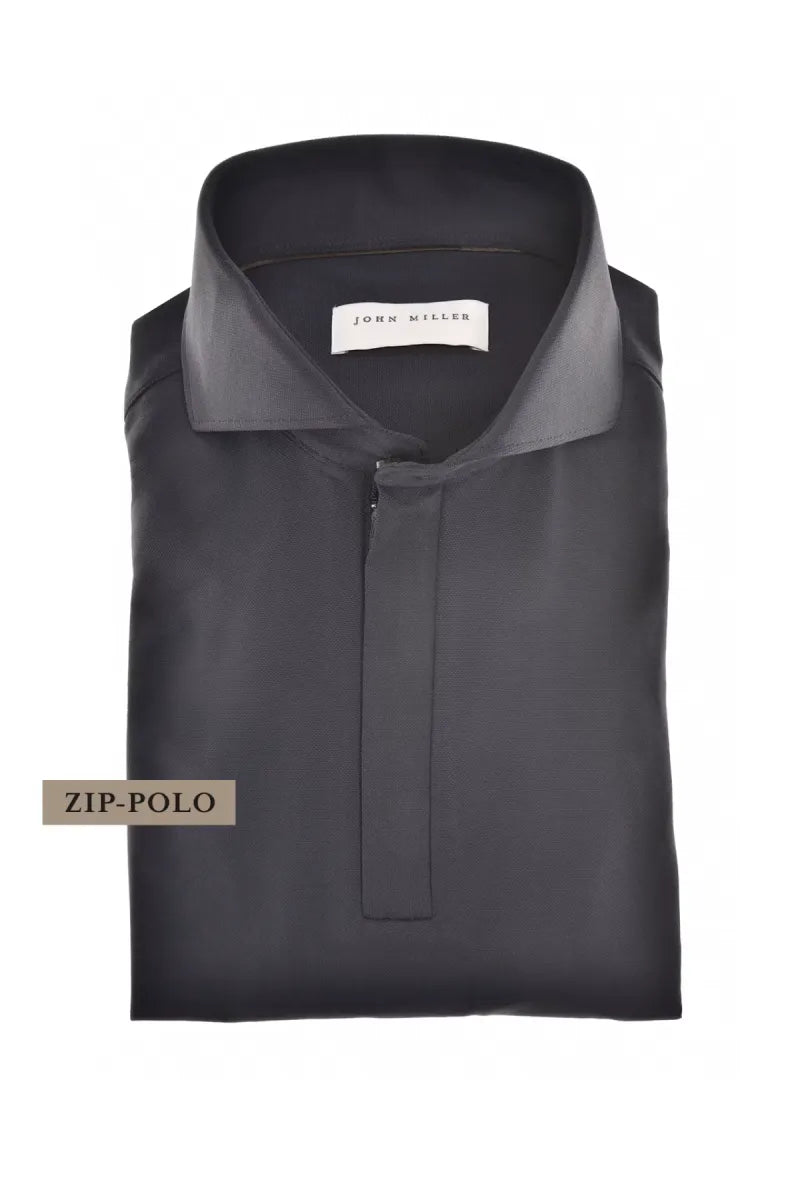 John Mille John Miller Slim Fit Hyperstretch polo – donkerblauw