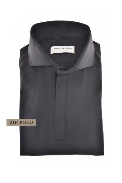 John Mille John Miller Slim Fit Hyperstretch polo – donkerblauw
