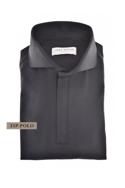 John Mille John Miller Slim Fit Hyperstretch polo – donkerblauw