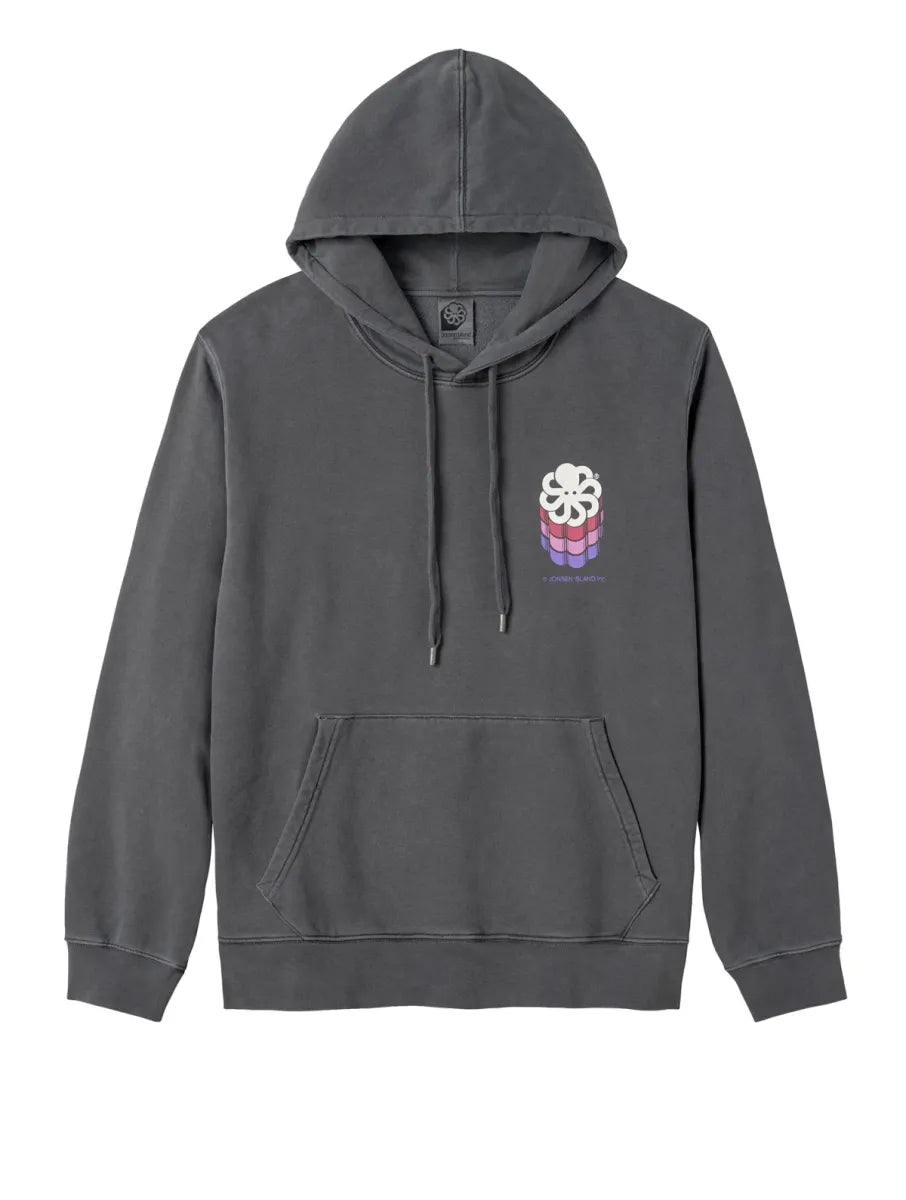 Jonsen Is. Jonsen Island Classic Maxi Colors hoodie – zwart