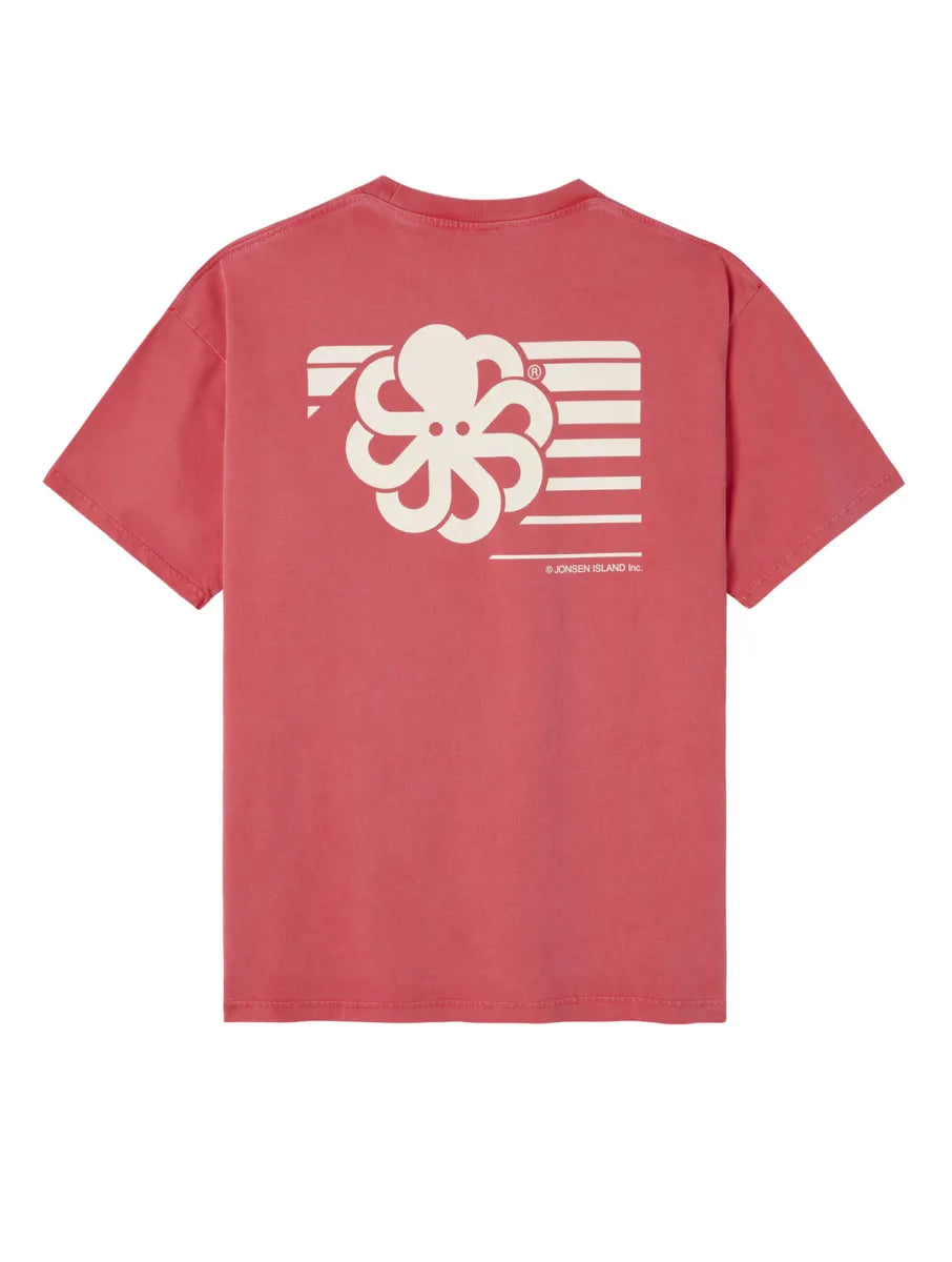 Jonsen Is. Jonsen Island Confort TV Screen t-shirt – rood