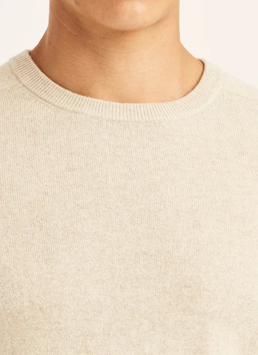 Morris Stock Morris Stockholm Merino John Zip trui – off white