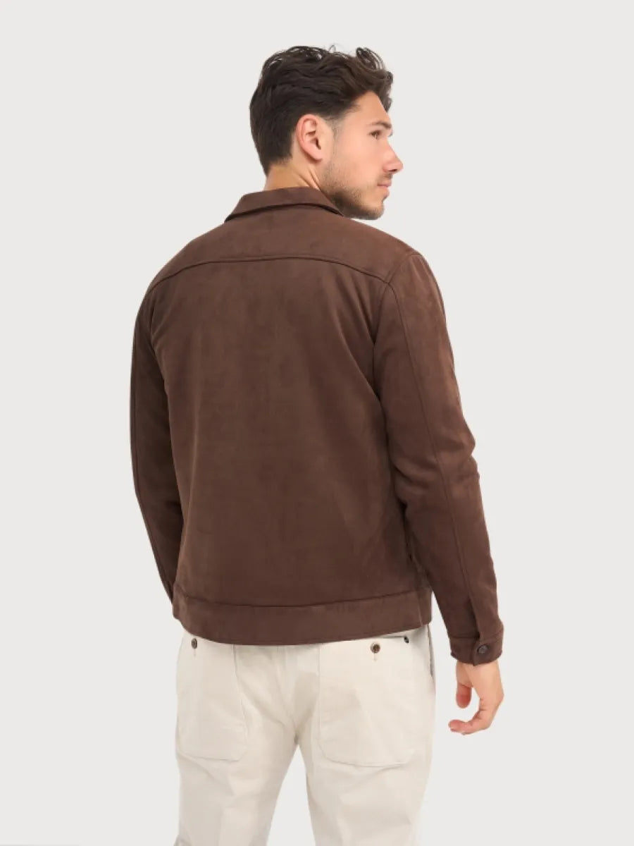 Blue Indus Blue Industry Milano W25-M42 Overshirt – Brown