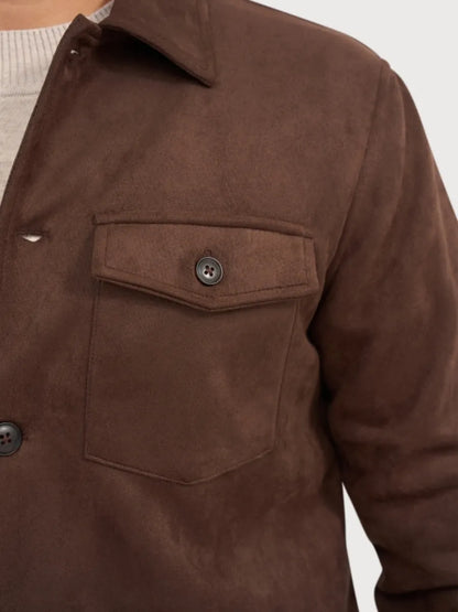 Blue Indus Blue Industry Milano W25-M42 Overshirt – Brown