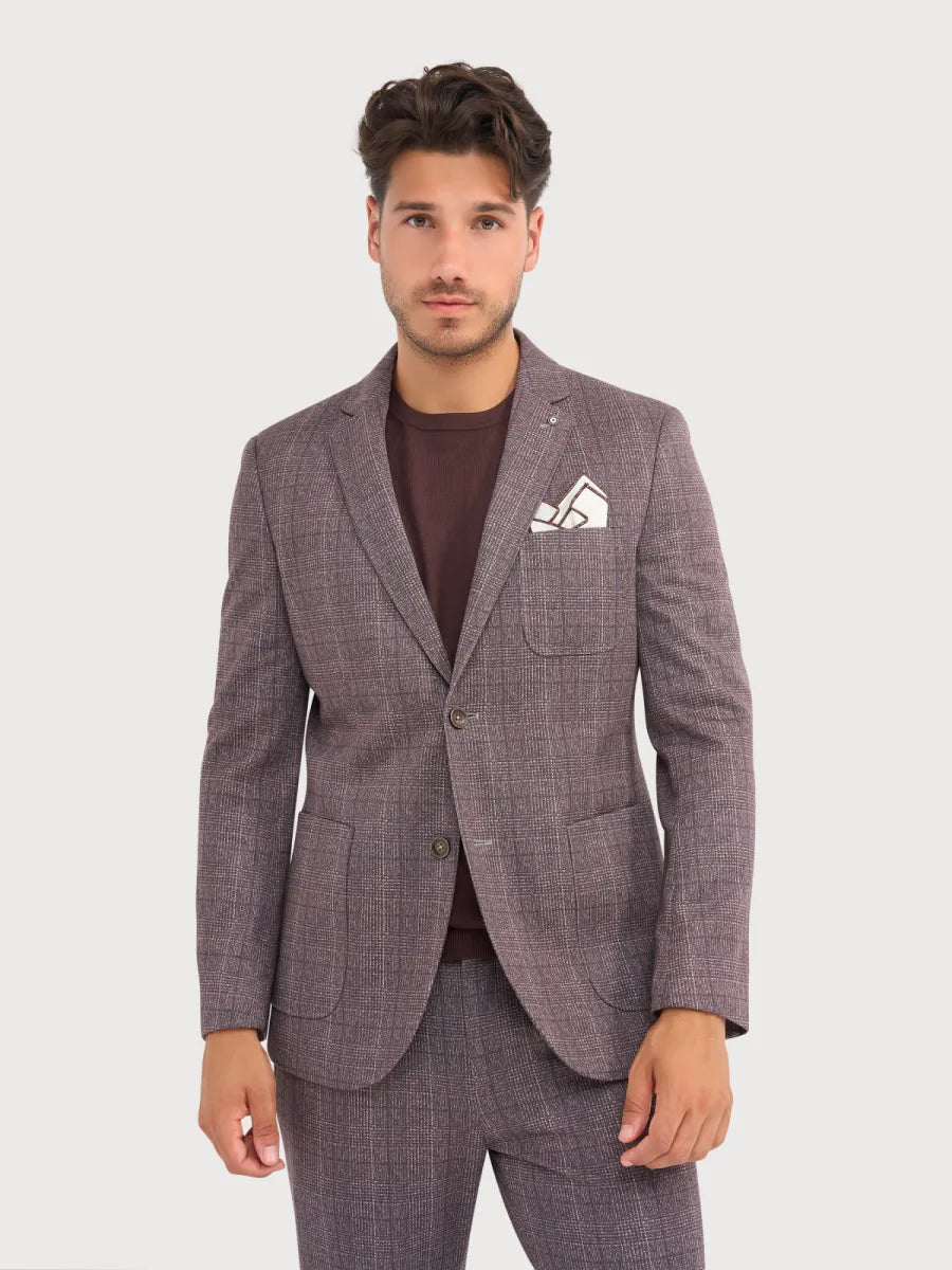 Blue Indus Blue Industry JBIW26-M2 Colbert – Brown Check