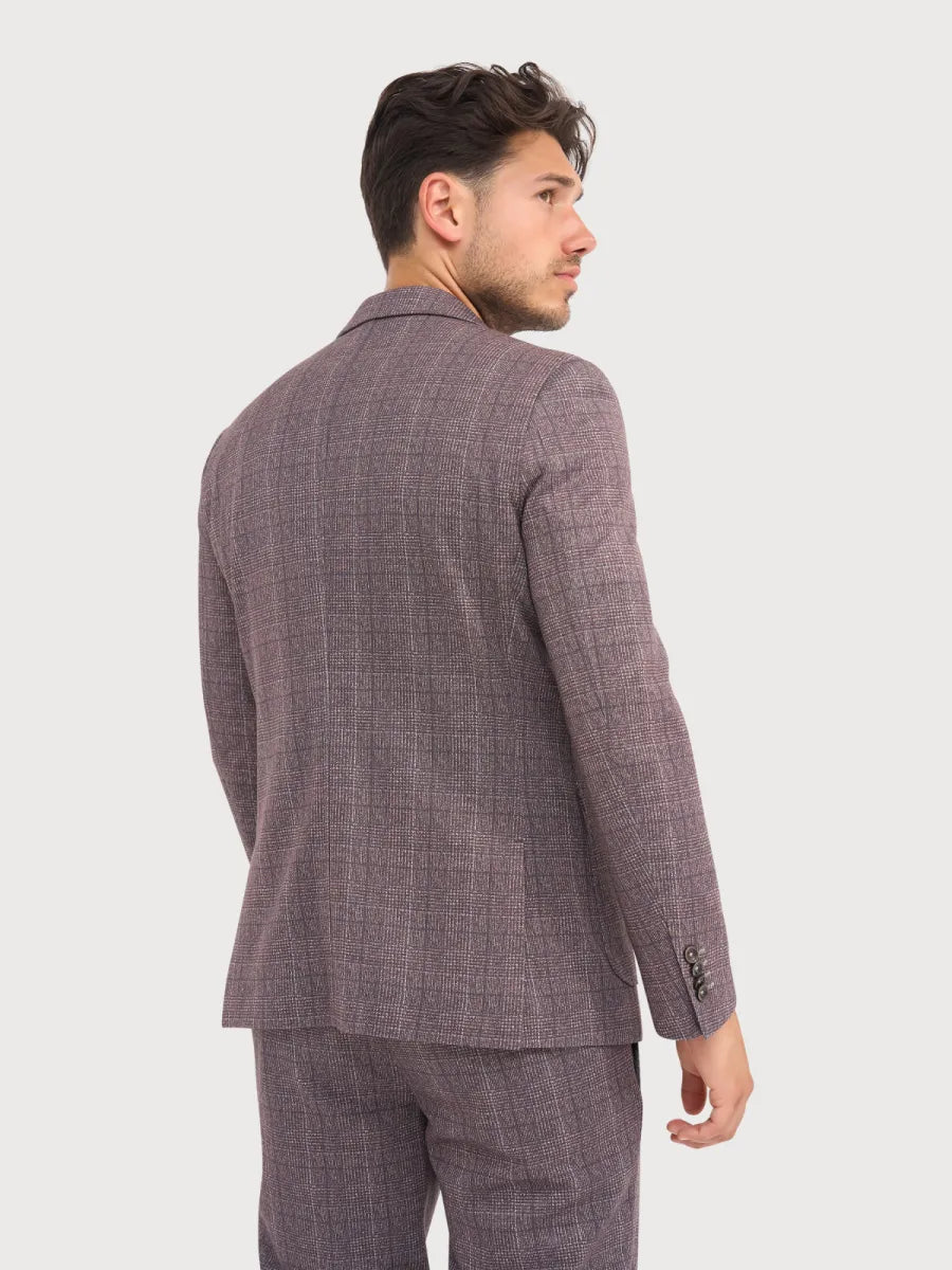 Blue Indus Blue Industry JBIW26-M2 Colbert – Brown Check