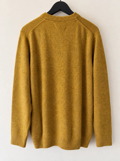 Barbour Barbour Tisbury Crew trui – okergeel