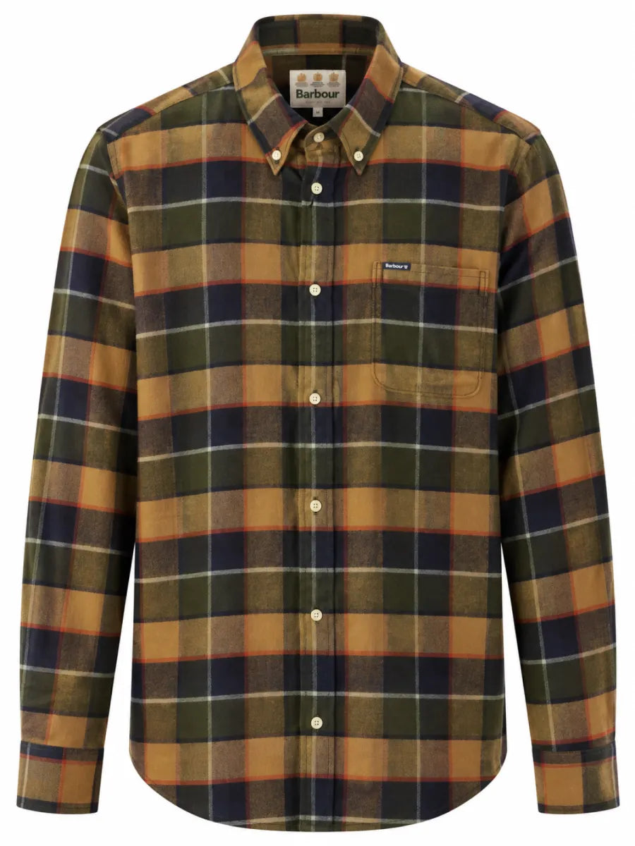Barbour Barbour Valley Tailored overhemd – olive