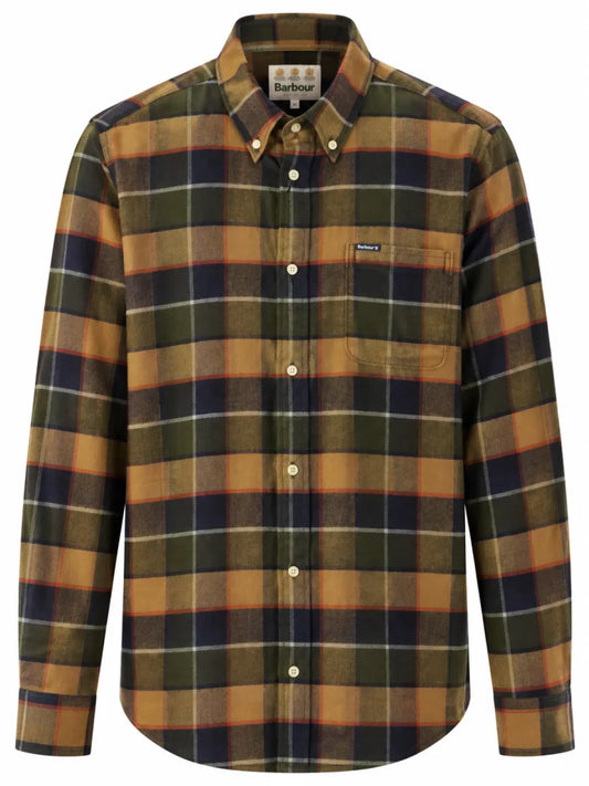Barbour Barbour Valley Tailored overhemd – olive