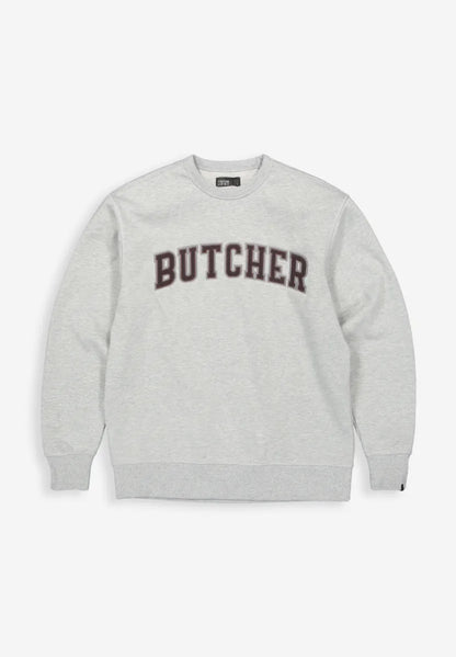 Butcher of Butcher of Blue Butcher Crew – Grey Melange