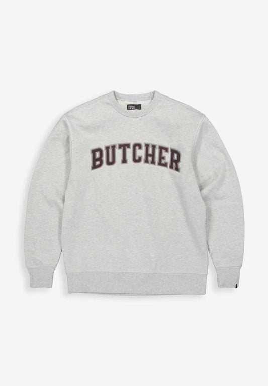 Butcher of Butcher of Blue Butcher Crew – Grey Melange