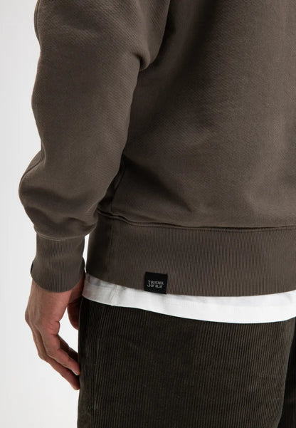 Butcher of Butcher of Blue Army Sweat Hooded – Chestnut Brown