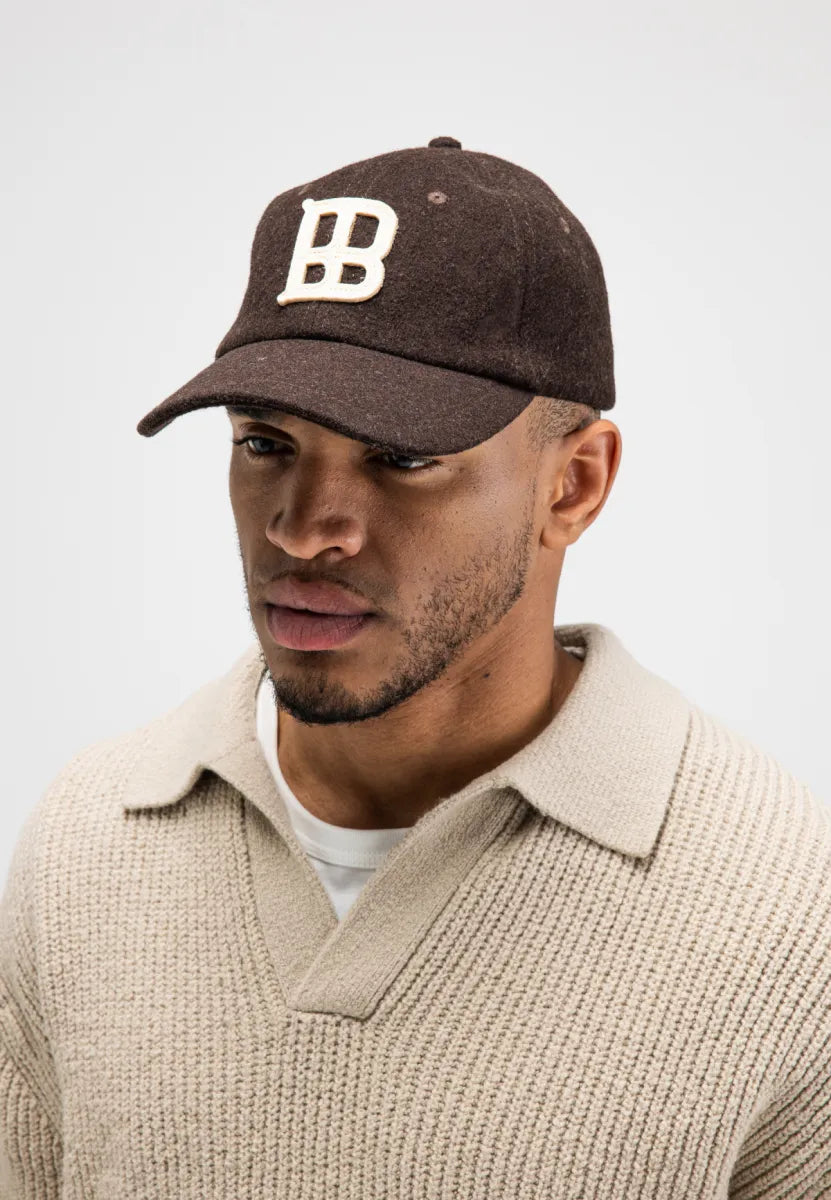 Butcher of Butcher of Blue Prime Cut Wool Cap – Dark Brown
