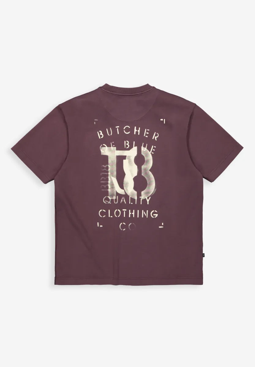 Butcher of Butcher of Blue Mercer Layer Loose Tee – Pascha Purple