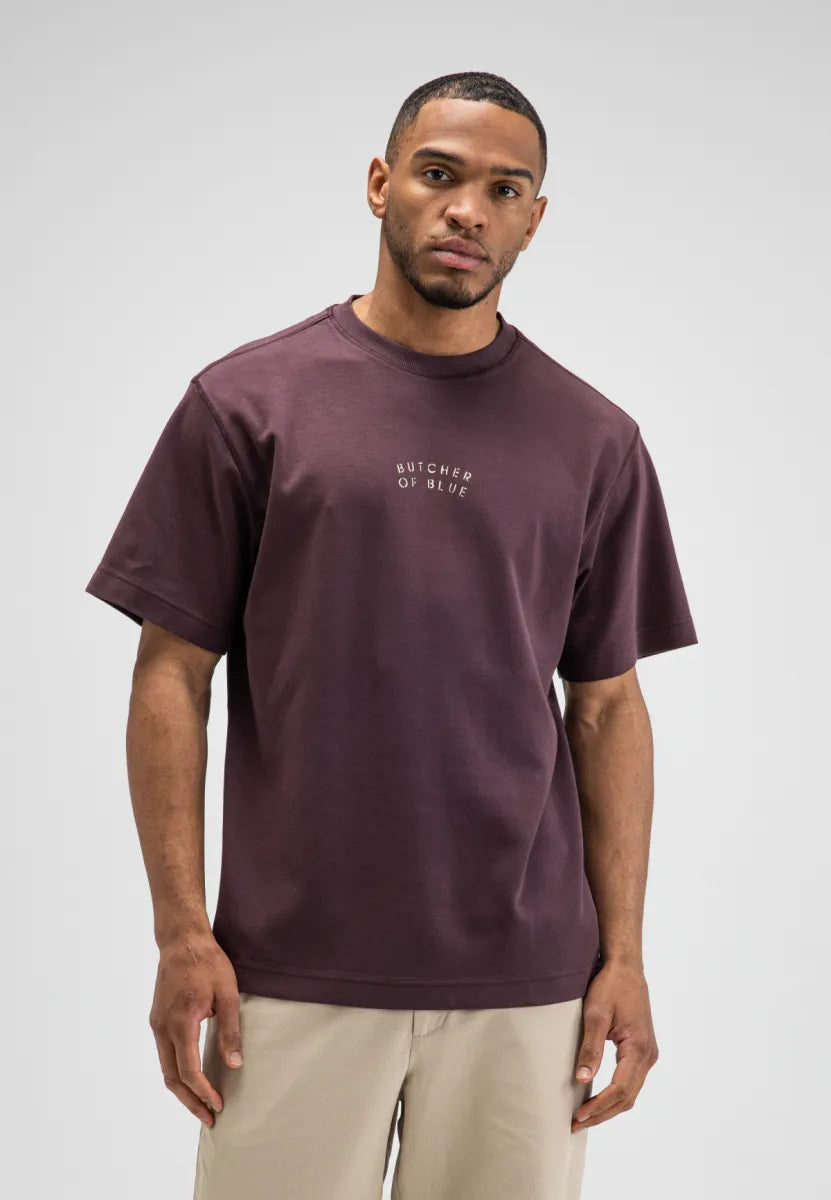 Butcher of Butcher of Blue Mercer Layer Loose Tee – Pascha Purple