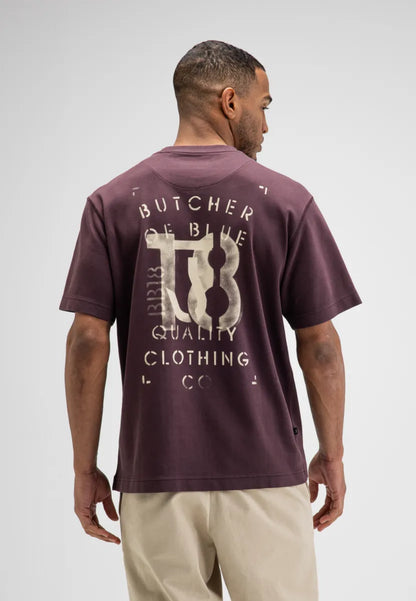Butcher of Butcher of Blue Mercer Layer Loose Tee – Pascha Purple