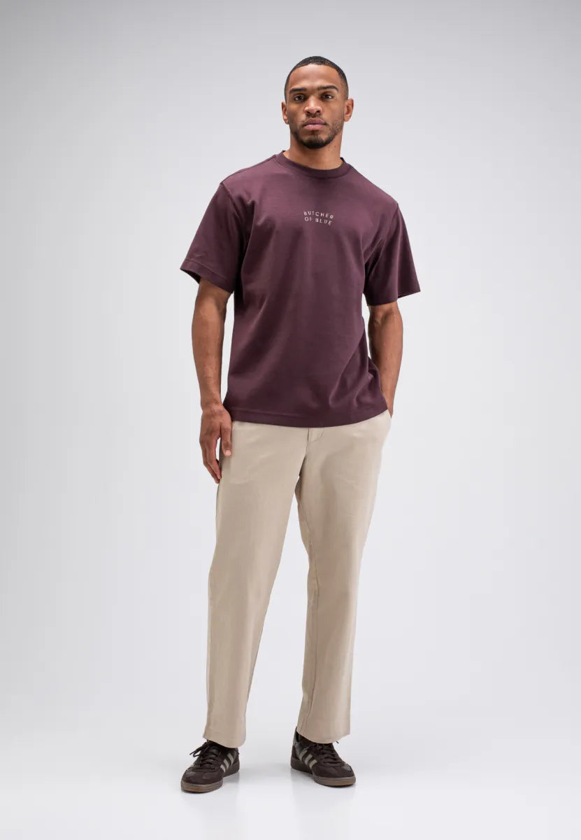 Butcher of Butcher of Blue Mercer Layer Loose Tee – Pascha Purple