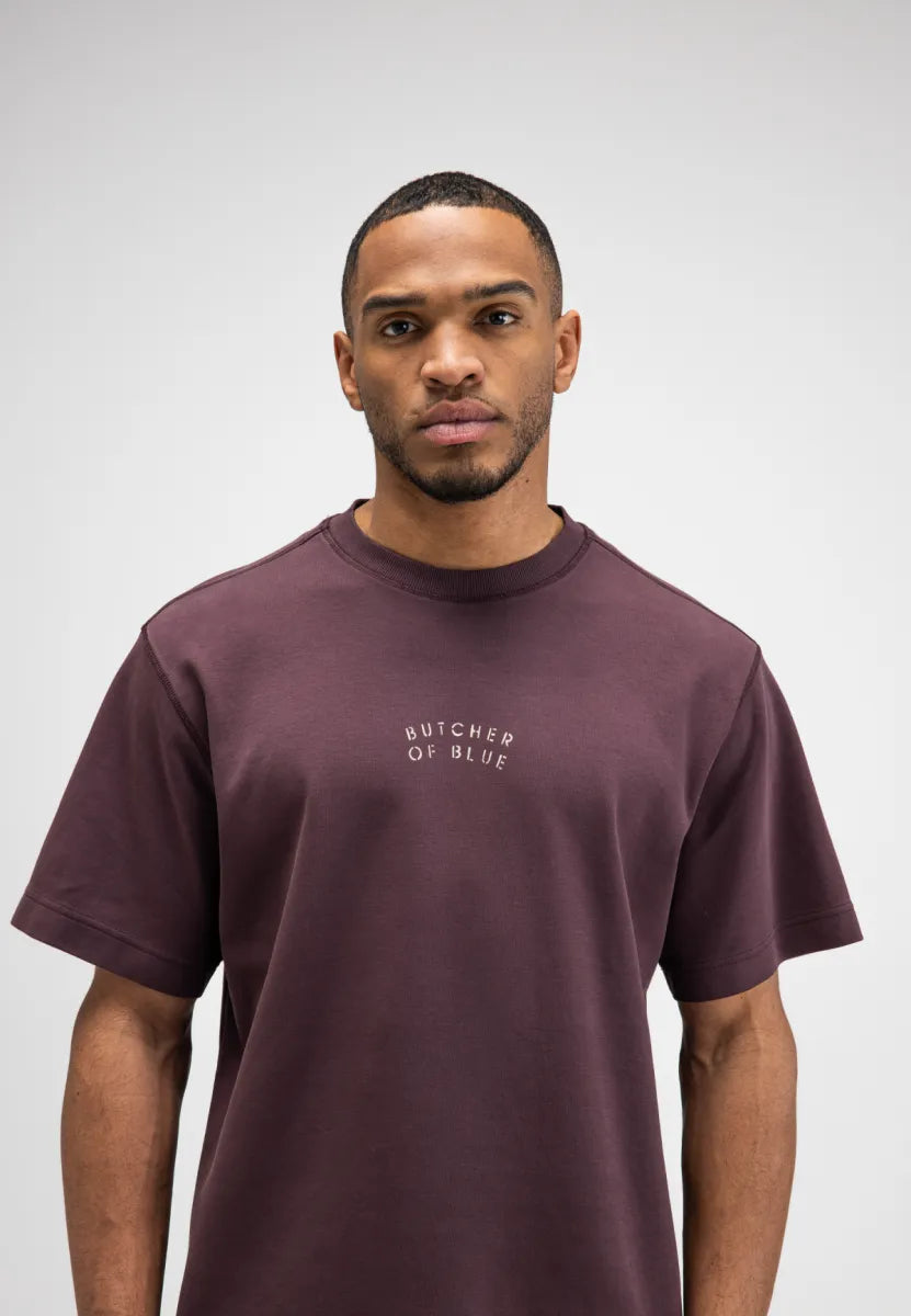Butcher of Butcher of Blue Mercer Layer Loose Tee – Pascha Purple