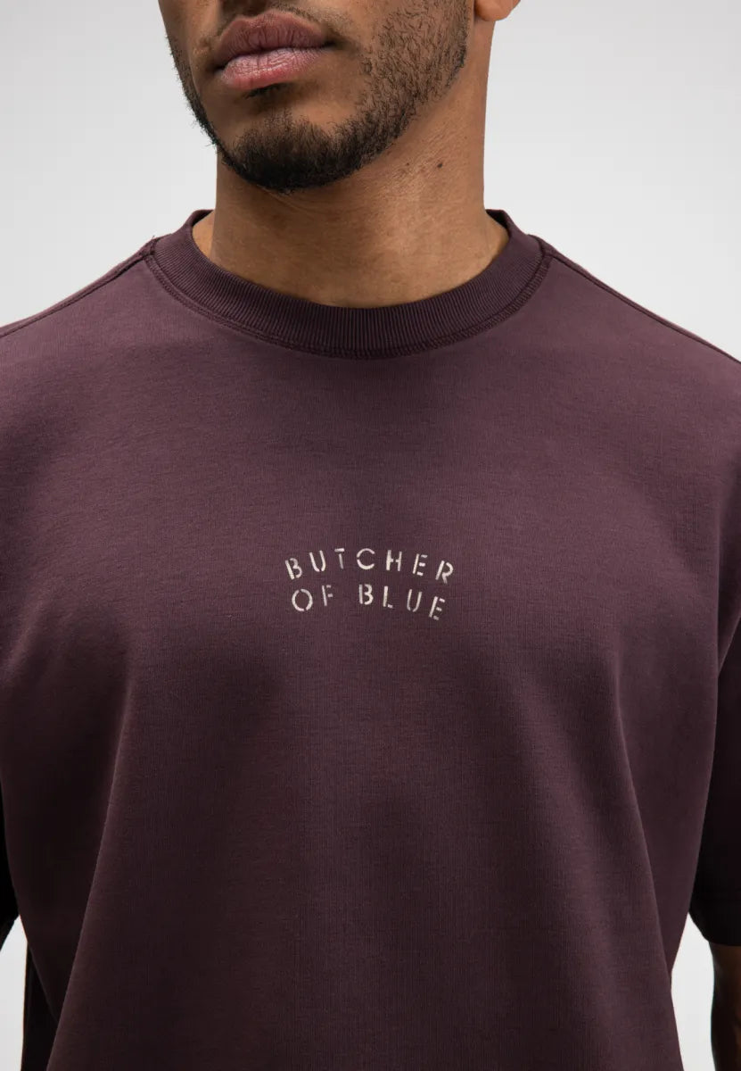 Butcher of Butcher of Blue Mercer Layer Loose Tee – Pascha Purple