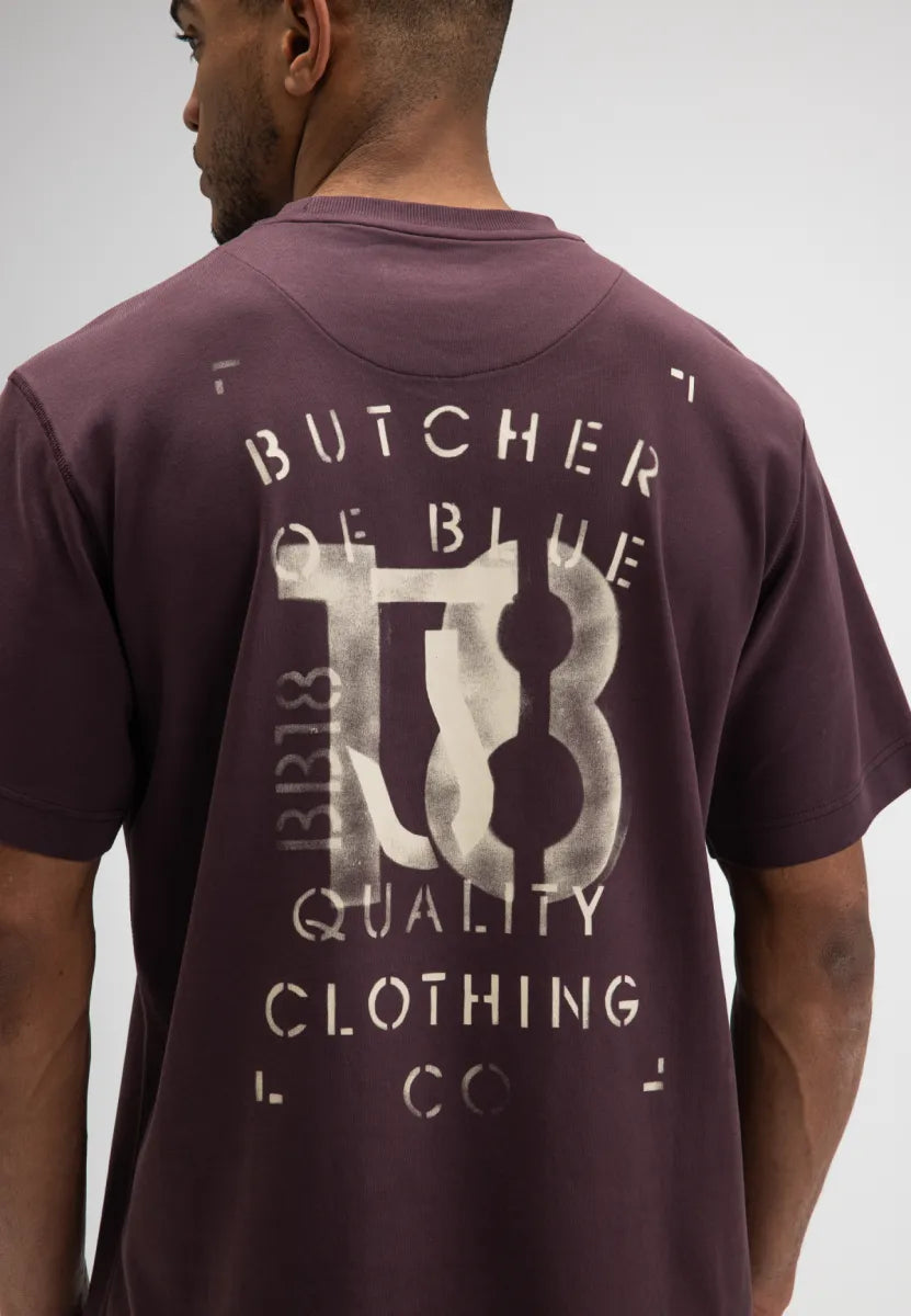 Butcher of Butcher of Blue Mercer Layer Loose Tee – Pascha Purple