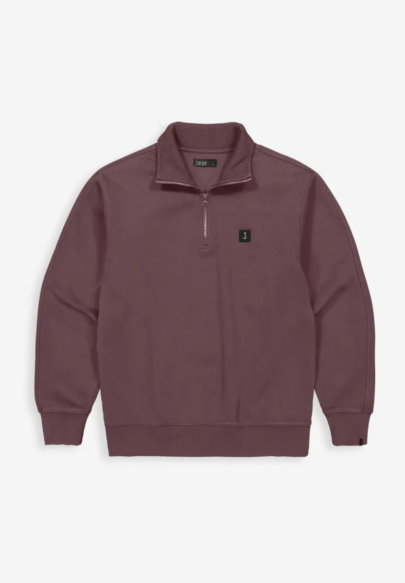 Butcher of Butcher of Blue Army Sweat Half Zip – Pascha Purple