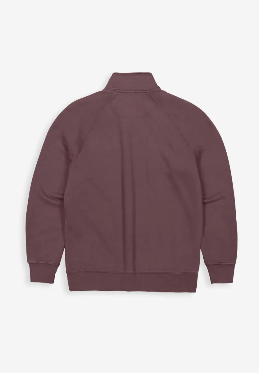 Butcher of Butcher of Blue Army Sweat Half Zip – Pascha Purple