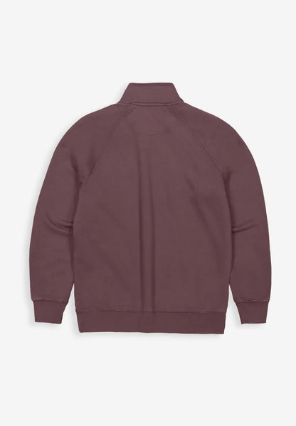 Butcher of Butcher of Blue Army Sweat Half Zip – Pascha Purple
