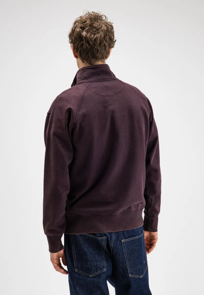 Butcher of Butcher of Blue Army Sweat Half Zip – Pascha Purple
