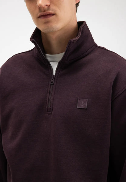 Butcher of Butcher of Blue Army Sweat Half Zip – Pascha Purple