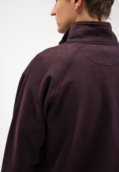 Butcher of Butcher of Blue Army Sweat Half Zip – Pascha Purple