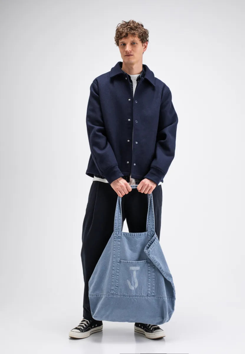 Butcher of Butcher of Blue Butcher of Blue Clr Denim Tote – Shark Blue
