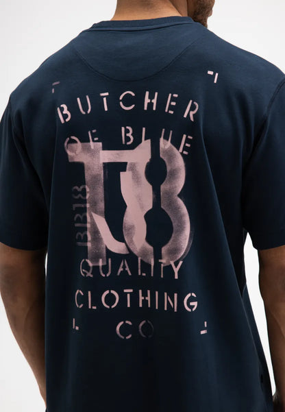 Butcher of Butcher of Blue Mercer Layer Loose Tee – Alaska Blue