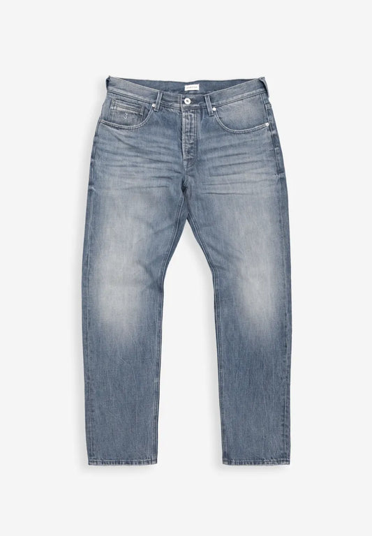 Butcher of Butcher of Blue Stockton Straight Fog Denim – Medium Aged