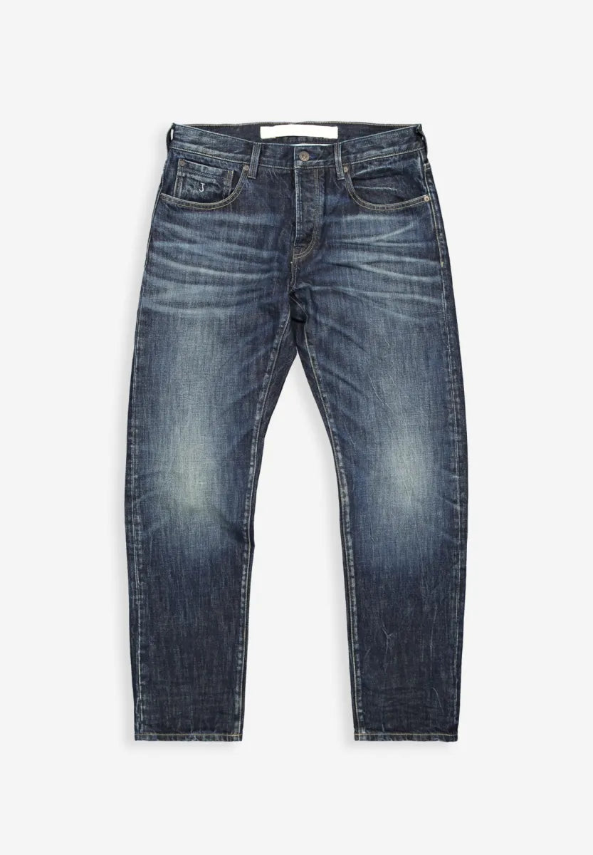 Butcher of Butcher of Blue Stockton Straight Oak Denim – Medium Aged Special